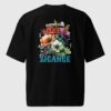Unisex Oversized Zigance Floral Heavyweight Tshirt