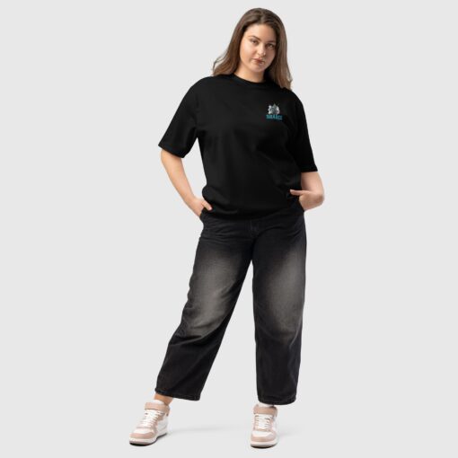 Unisex Oversized Zigance Floral Heavyweight Tshirt