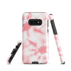 Pink Color Splash Printed Tough case for Samsung