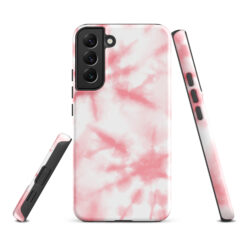 Pink Color Splash Printed Tough case for Samsung