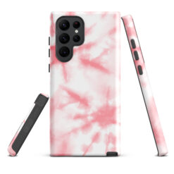 Pink Color Splash Printed Tough case for Samsung