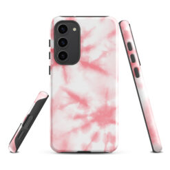 Pink Color Splash Printed Tough case for Samsung