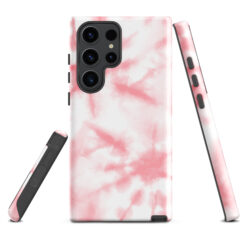 Pink Color Splash Printed Tough case for Samsung