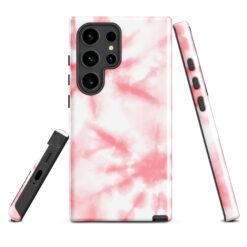 Pink Color Splash Printed Tough case for Samsung