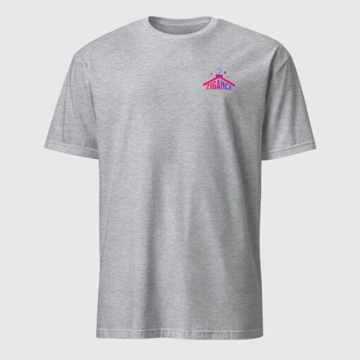 Short-Sleeve Unisex Zigance Cotton Tshirt