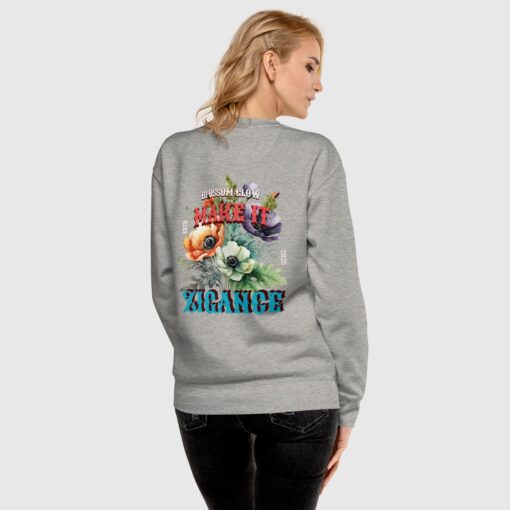 Unisex Premium Zigance Floral Sweatshirt