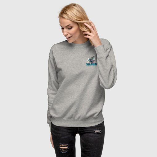 Unisex Premium Zigance Floral Sweatshirt