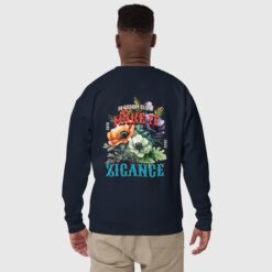 Unisex Premium Zigance Floral Sweatshirt