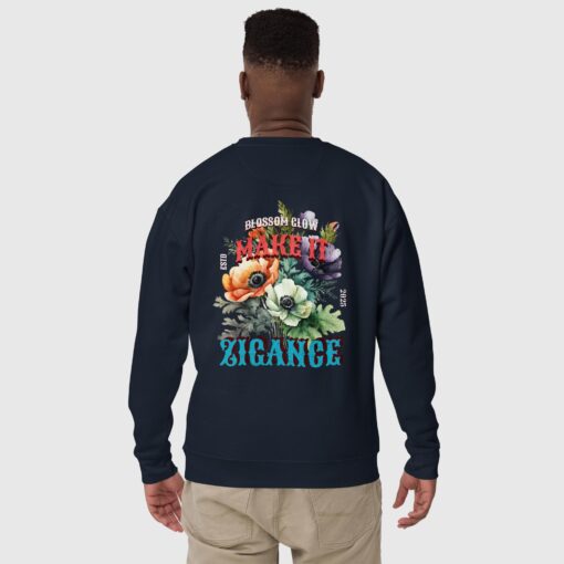 Unisex Premium Zigance Floral Sweatshirt