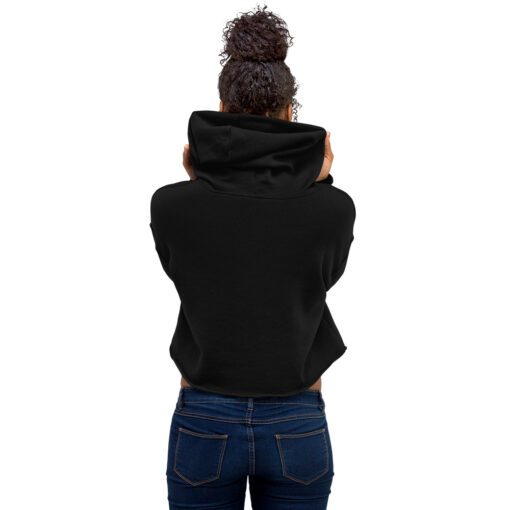 Oversized Speak Slowly Love Loudly Crop Hoodie