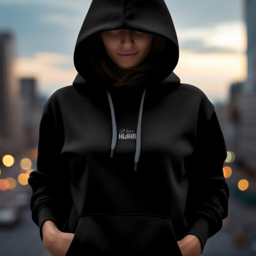 Elegant Hijab Women Empowerment Hoodie - Image 4