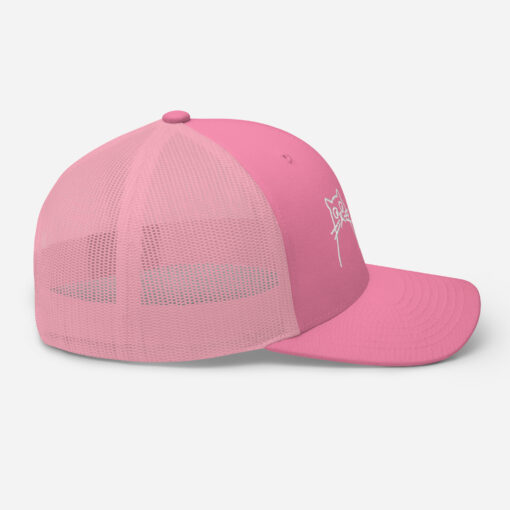 Unisex Embroidered Meow Trucker Cap