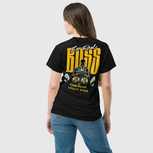 Unisex The Real Boss Classic Tshirt