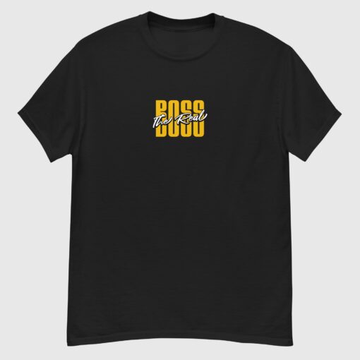 Unisex The Real Boss Classic Tshirt
