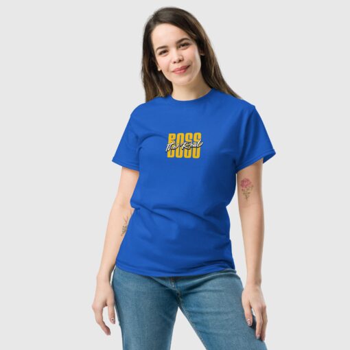 Unisex The Real Boss Classic Tshirt