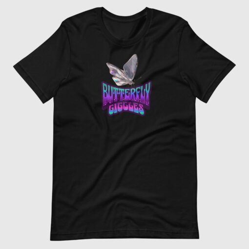 Premium Butterfly Giggles Eco T-shirt for Women