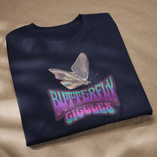 Premium Butterfly Giggles Eco T-shirt for Women