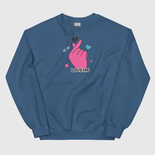 Love Finger Elegant Sweatshirt For Women