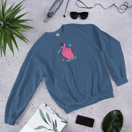 Love Finger Elegant Sweatshirt For Women