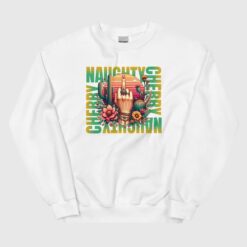 Elegant Naughty Cherry Sweatshirt for Women