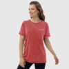 Denim Zigance Embroidered T-Shirt For Women